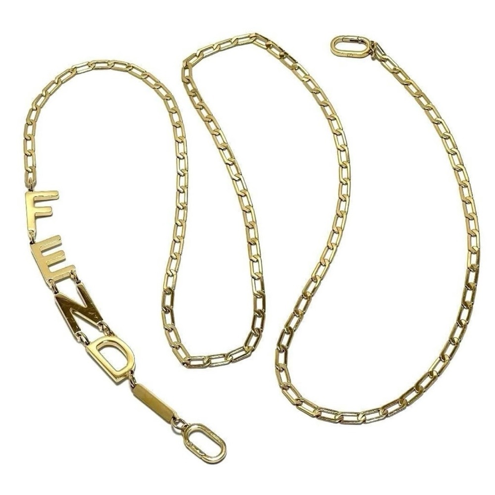 FENDI Necklace/Belt Figaro Chain - Picture 14 of 14